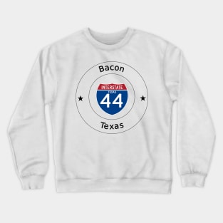 Bacon, Texas Crewneck Sweatshirt